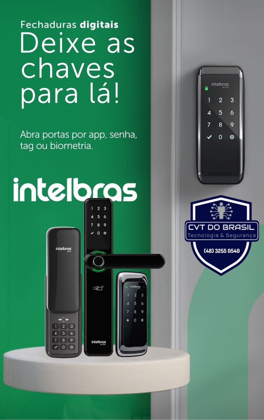 Fechaduras digitais e controle de acesso